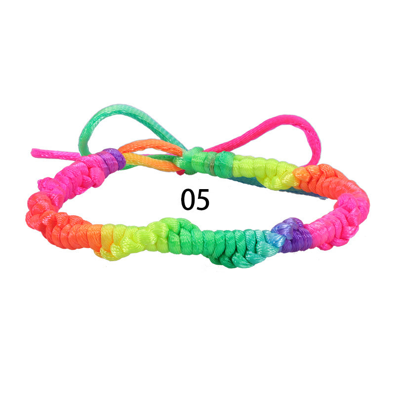 Wholesale Color Thread Hand Made Bracelet